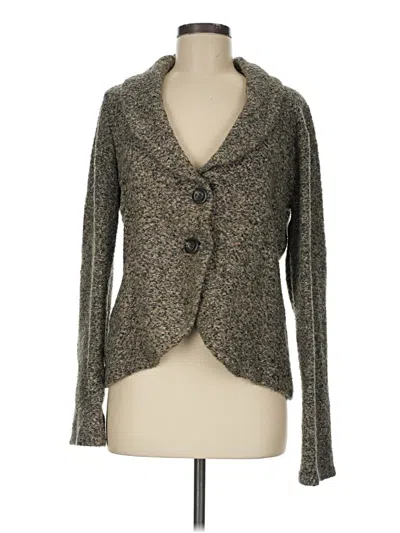 Pre-owned Cabi Cardigan Sweater In Gray