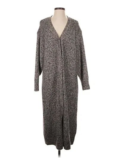 Pre-owned Cabi Cardigan Sweater In Gray
