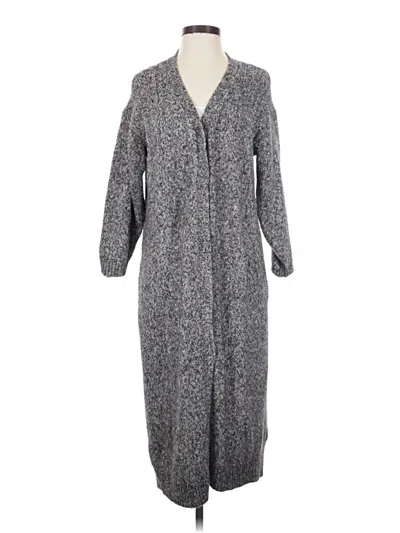 Pre-owned Cabi Cardigan Sweater In Gray