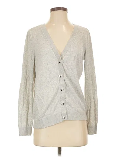 Pre-owned Cabi Cardigan Sweater In Gray