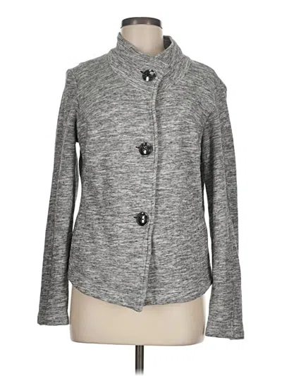 Pre-owned Cabi Cardigan Sweater In Gray
