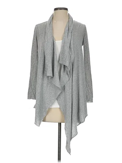 Pre-owned Cabi Cardigan Sweater In Gray