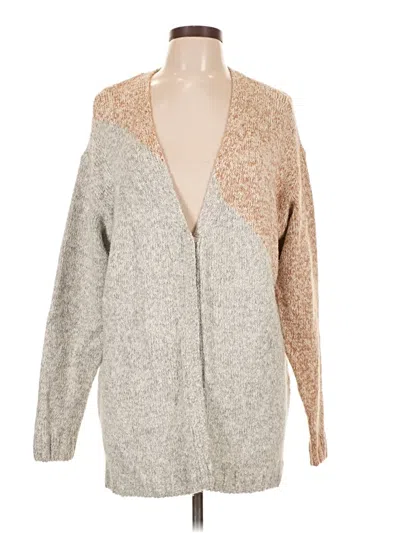 Pre-owned Cabi Cardigan Sweater In Gray
