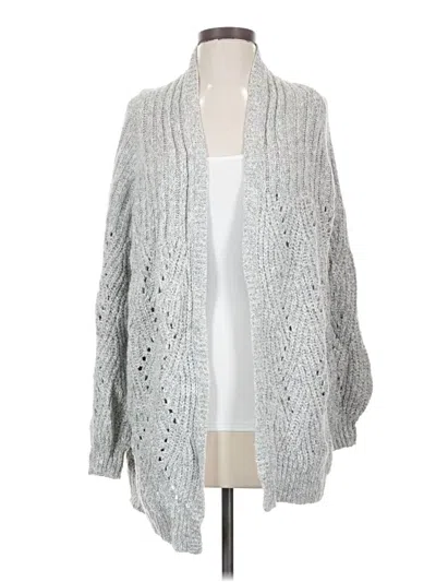 Pre-owned Cabi Cardigan Sweater In Gray