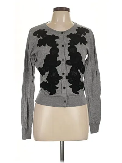 Pre-owned Cabi Cardigan Sweater In Gray