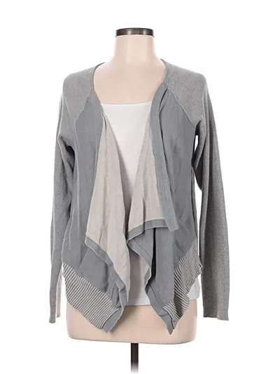 Pre-owned Cabi Cardigan Sweater In Gray