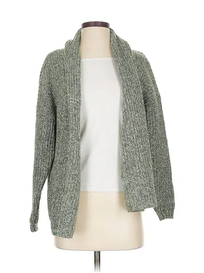 Pre-owned Cabi Cardigan Sweater In Green
