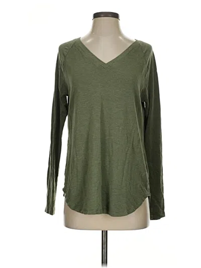 Pre-owned Cabi Cardigan Sweater In Green