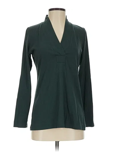 Pre-owned Cabi Cardigan Sweater In Green