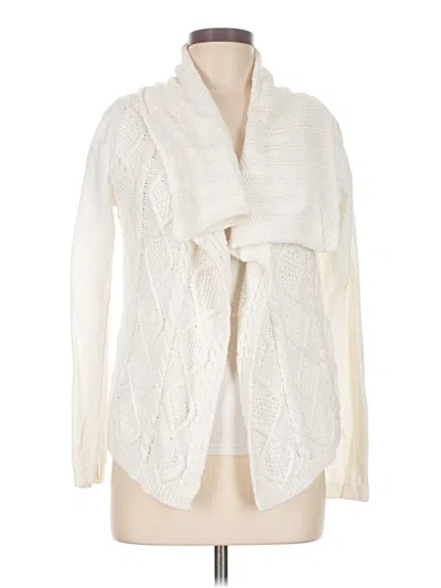 Pre-owned Cabi Cardigan Sweater In Ivory