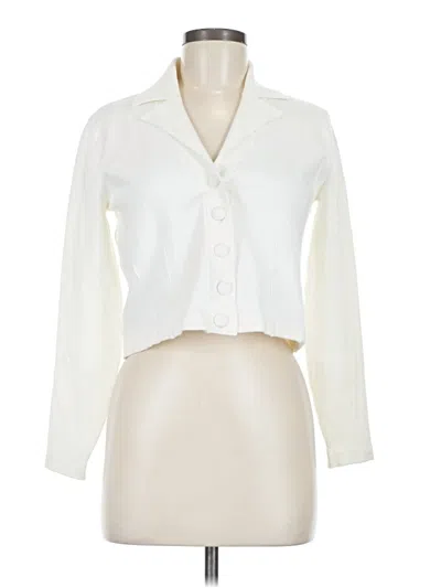 Pre-owned Cabi Cardigan Sweater In Ivory