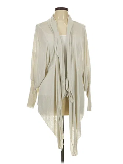 Pre-owned Cabi Cardigan Sweater In Ivory