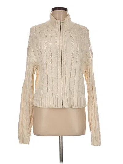 Pre-owned Cabi Cardigan Sweater In Ivory