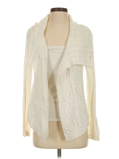 Pre-owned Cabi Cardigan Sweater In Ivory