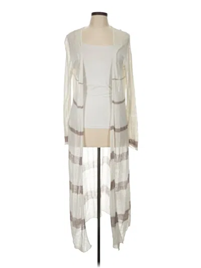 Pre-owned Cabi Cardigan Sweater In Ivory