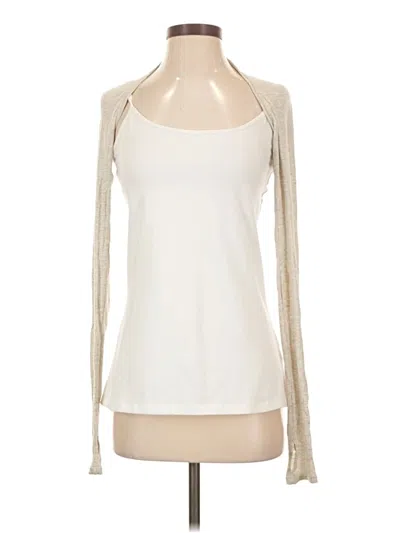 Pre-owned Cabi Cardigan Sweater In Ivory