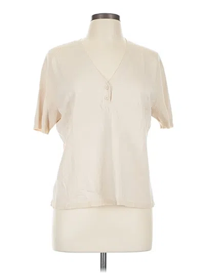 Pre-owned Cabi Cardigan Sweater In Ivory
