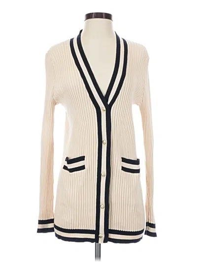 Pre-owned Cabi Cardigan Sweater In Ivory