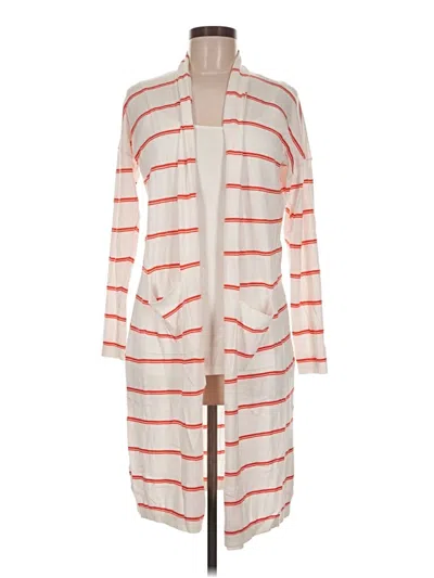 Pre-owned Cabi Cardigan Sweater In Orange