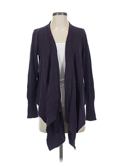 Pre-owned Cabi Cardigan Sweater In Purple