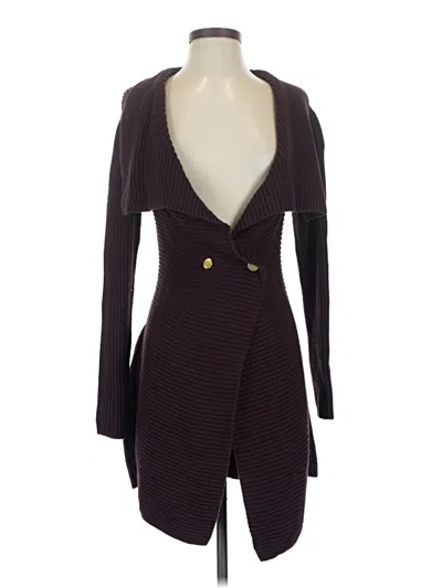 Pre-owned Cabi Cardigan Sweater In Purple