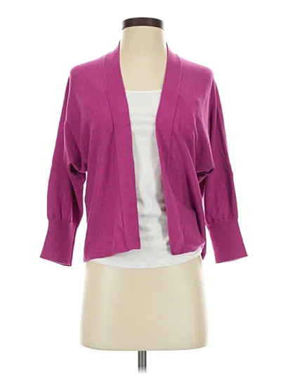 Pre-owned Cabi Cardigan Sweater In Purple