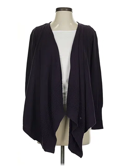 Pre-owned Cabi Cardigan Sweater In Purple