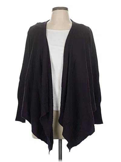 Pre-owned Cabi Cardigan Sweater In Purple