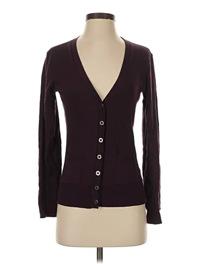 Pre-owned Cabi Cardigan Sweater In Purple