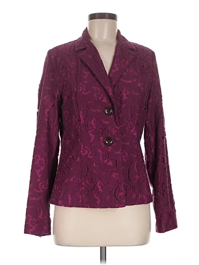 Pre-owned Cabi Cardigan Sweater In Purple