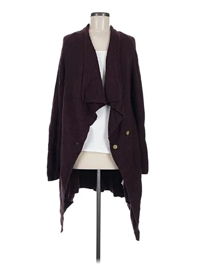Pre-owned Cabi Cardigan Sweater In Purple