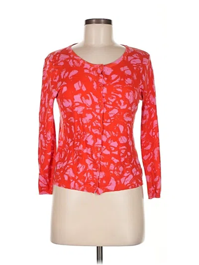Pre-owned Cabi Cardigan Sweater In Red