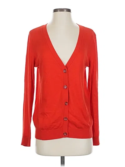 Pre-owned Cabi Cardigan Sweater In Red