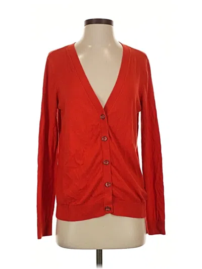 Pre-owned Cabi Cardigan Sweater In Red