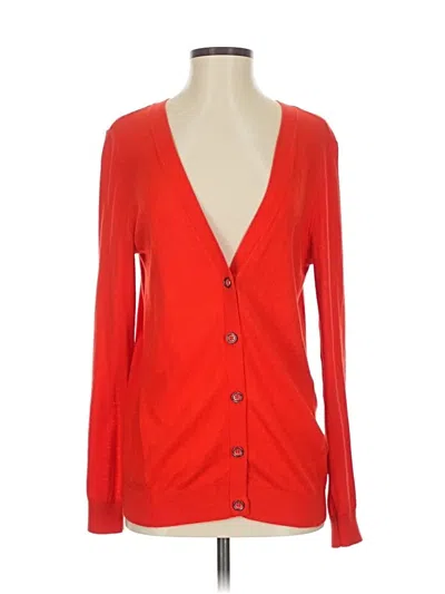 Pre-owned Cabi Cardigan Sweater In Red