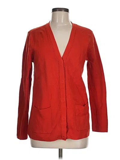 Pre-owned Cabi Cardigan Sweater In Red