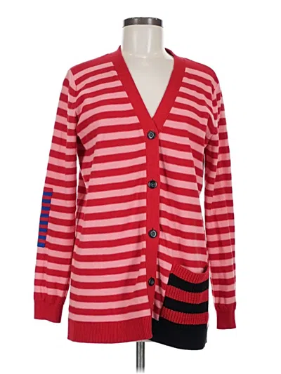 Pre-owned Cabi Cardigan Sweater In Red