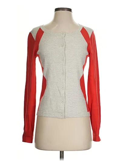 Pre-owned Cabi Cardigan Sweater In Red
