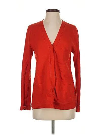 Pre-owned Cabi Cardigan Sweater In Red