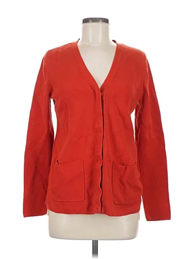 Pre-owned Cabi Cardigan Sweater In Red