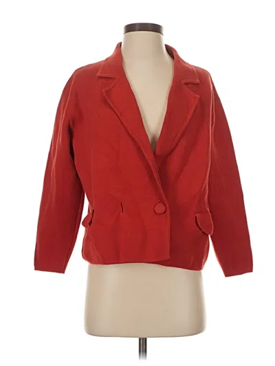 Pre-owned Cabi Cardigan Sweater In Red