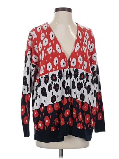 Pre-owned Cabi Cardigan Sweater In Red