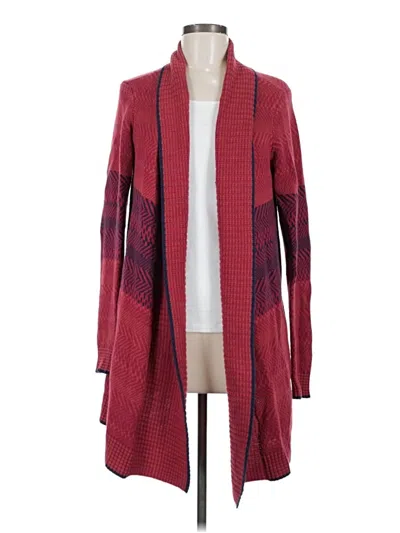 Pre-owned Cabi Cardigan Sweater In Red