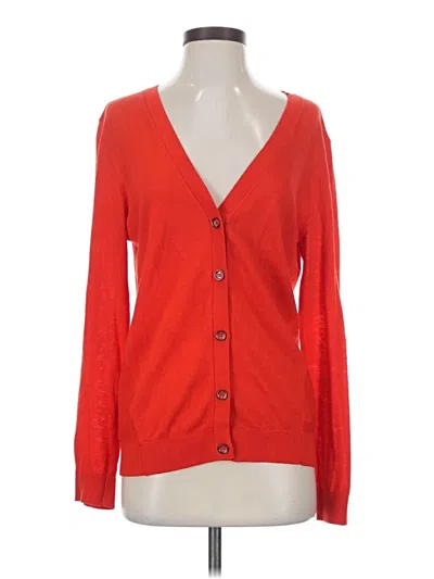 Pre-owned Cabi Cardigan Sweater In Red