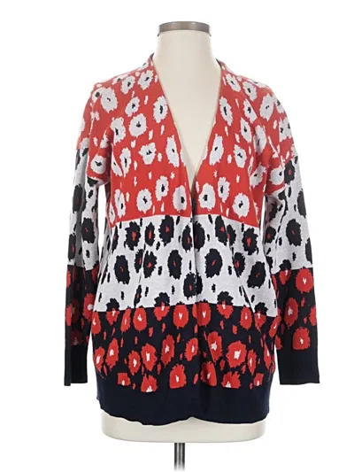 Pre-owned Cabi Cardigan Sweater In Red