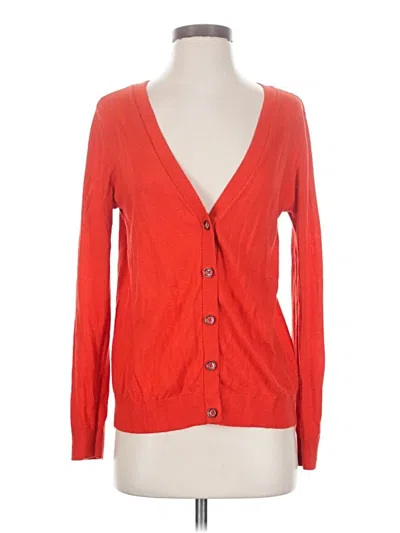 Pre-owned Cabi Cardigan Sweater In Red