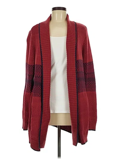 Pre-owned Cabi Cardigan Sweater In Red