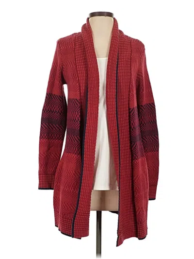 Pre-owned Cabi Cardigan Sweater In Red
