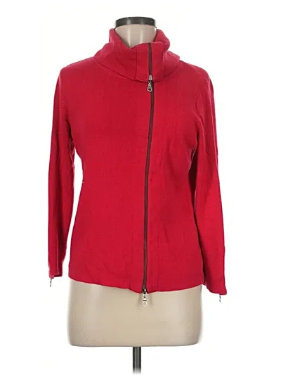 Pre-owned Cabi Cardigan Sweater In Red
