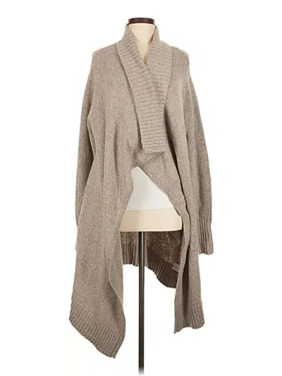 Pre-owned Cabi Cardigan Sweater In Tan